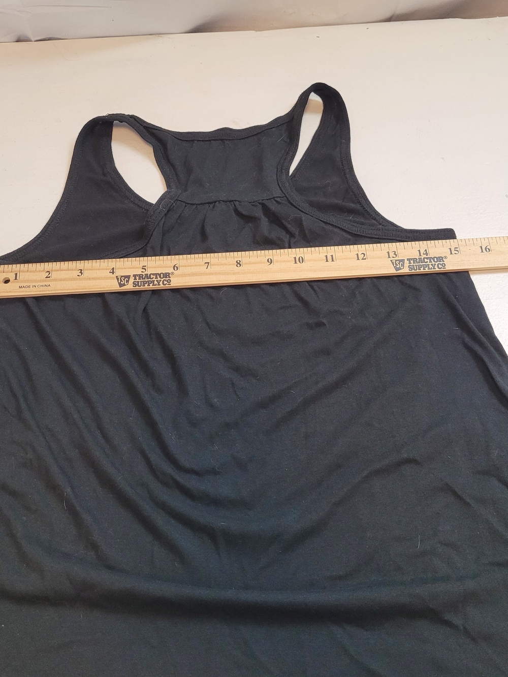 Basic Black Racerback Tank Top - Picture 7 of 7